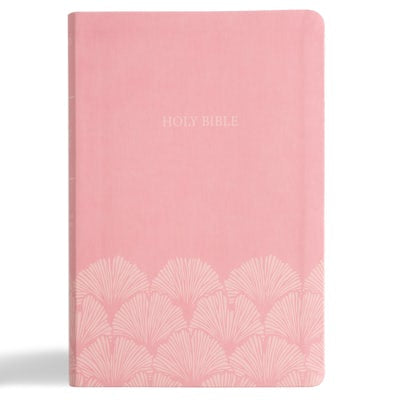 Cover image for NASB Large Print Thinline Bible, Value Edition, Soft Pink Leathertouch, isbn: 9798384518013