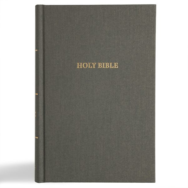 Cover image for CSB Grace Bible, Charcoal Cloth Over Board (Dyslexia Friendly), isbn: 9798384518259