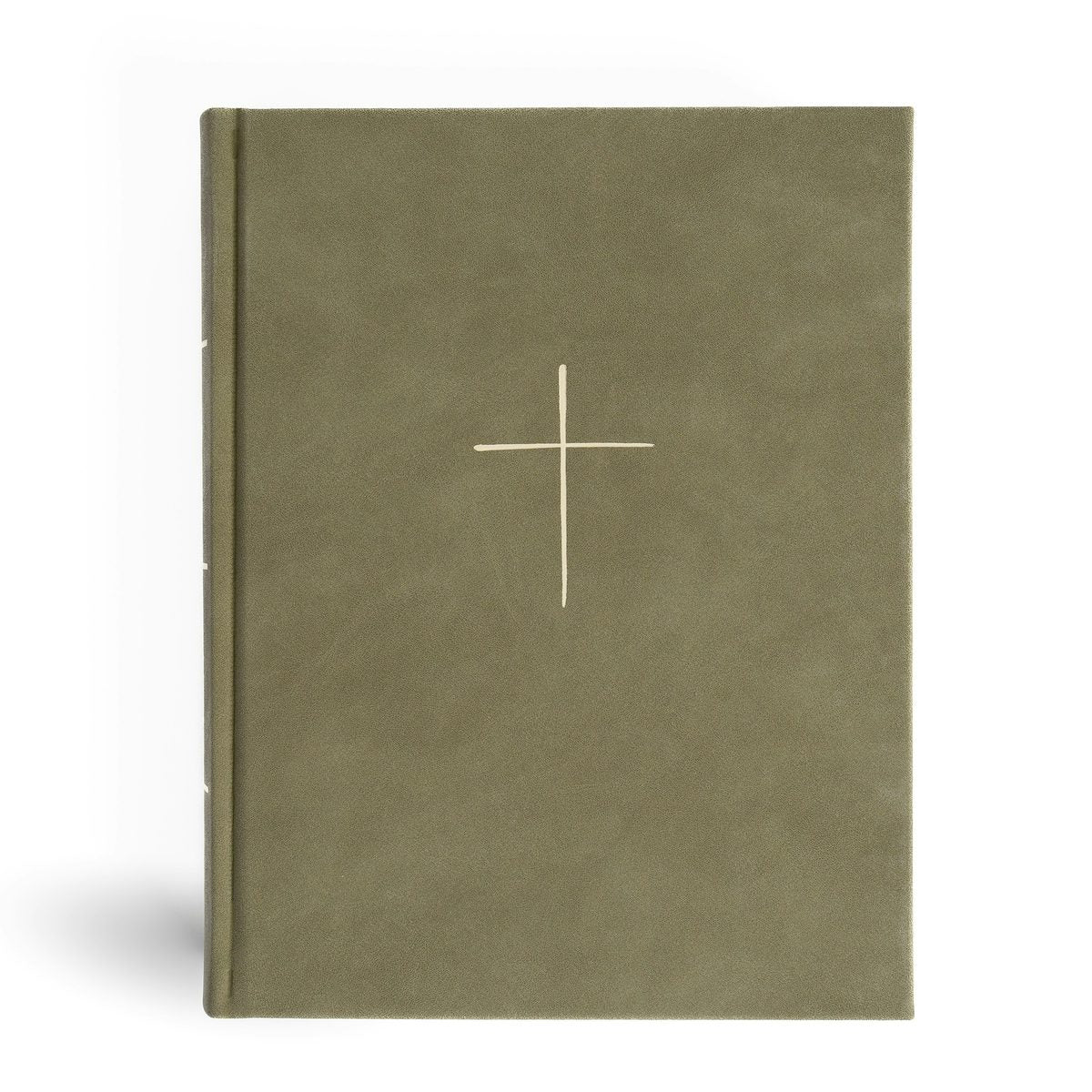 Cover image for CSB Illustrator's Notetaking Bible, Large Print Edition, Sage Suedesoft Leathertouch Over Board, isbn: 9798384518273