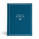 Cover image for CSB Illustrator's Notetaking Bible, Large Print Edition, Deep Caribbean Blue Cloth Over Board, isbn: 9798384518280
