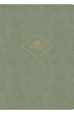 Cover image for CSB Women's Study Bible, Sage Suedesoft Leathertouch, isbn: 9798384518372