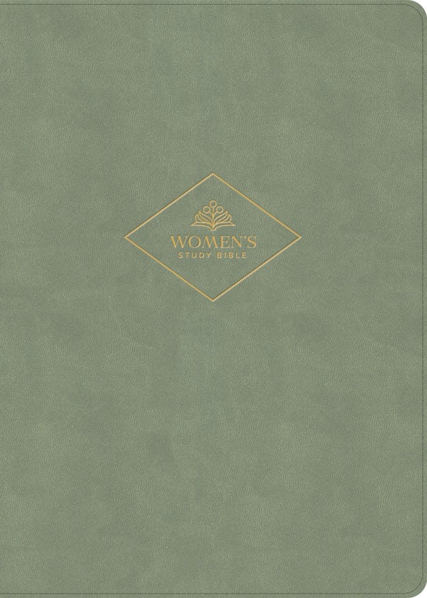Cover image for CSB Women's Study Bible, Sage Suedesoft Leathertouch, Indexed, isbn: 9798384518389