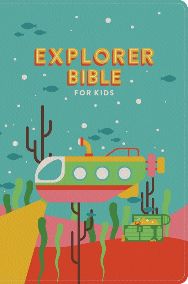 Cover image for CSB Explorer Bible for Kids, Underwater Adventure Leathertouch, Indexed, isbn: 9798384518686