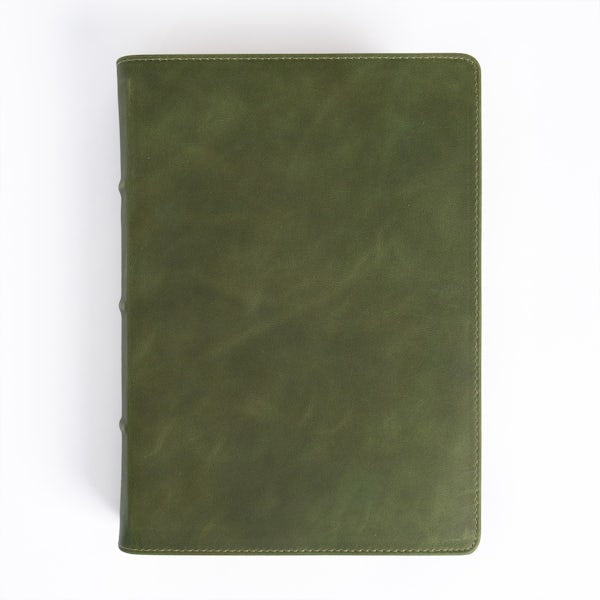 Cover image for CSB She Reads Truth Bible, Holman Handcrafted Collection, Olive Premium Calfskin, isbn: 9798384518693