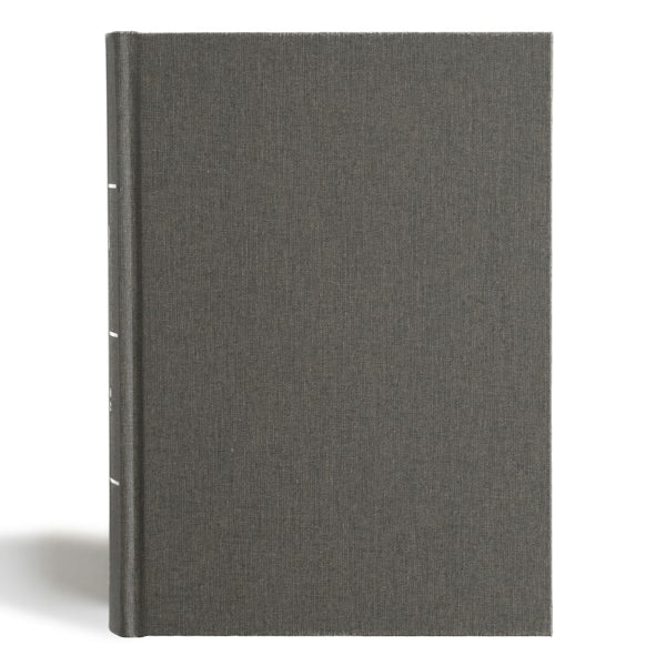 Cover image for CSB Study Bible, Personal Size, Digital Study Edition, Charcoal Cloth Over Board, isbn: 9798384523543