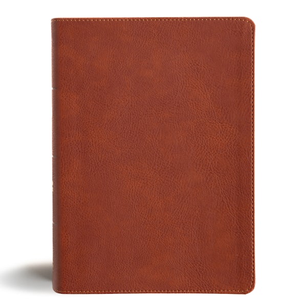 Cover image for CSB Study Bible, Personal Size, Digital Study Edition, Burnt Sienna Leathertouch, isbn: 9798384523550