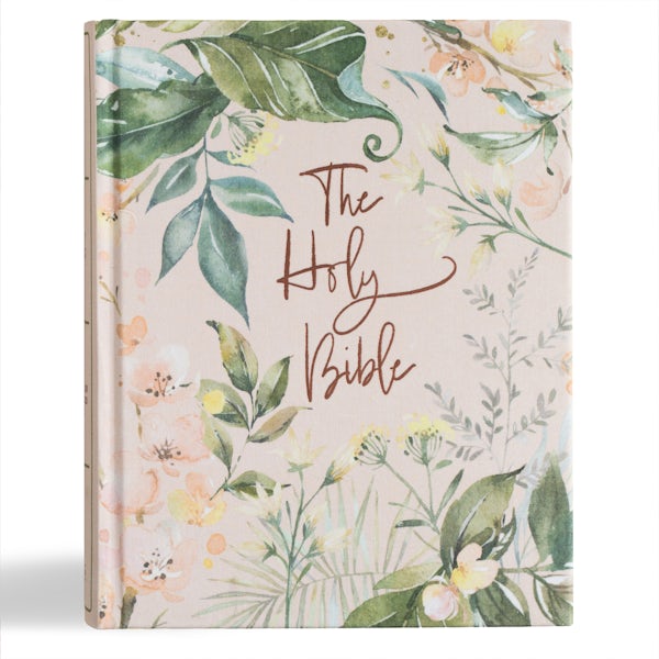 Cover image for CSB Notetaking Bible, Revive Our Hearts Edition, Floral Cloth Over Board, isbn: 9798384523581
