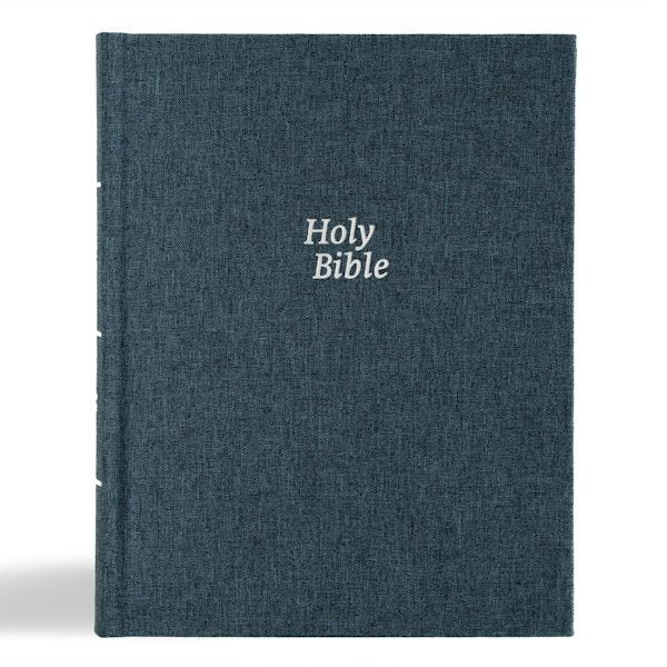 Cover image for CSB Notetaking Bible, Revive Our Hearts Edition, Denim Cloth Over Board, isbn: 9798384523598