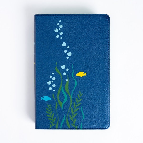 Cover image for KJV Easy-For-Me Bible for Early Readers, Deep Blue Leathertouch, isbn: 9798384523710