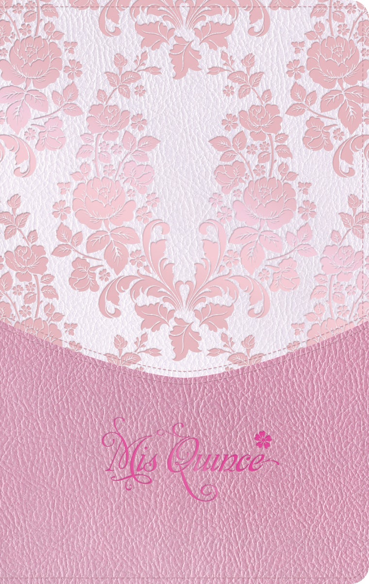 Cover image for Rvr 1960 Biblia MIS Quince, Rosa Floreado, Símil Piel, isbn: 9798384524304