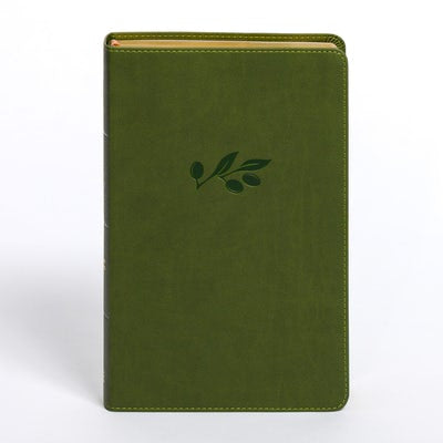 Cover image for CSB Personal Size Giant Print Bible, Olive Leathertouch, isbn: 9798384525264