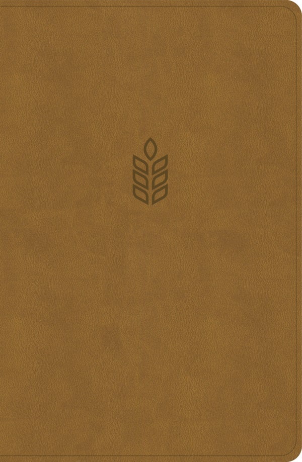 Cover image for CSB Personal Size Giant Print Bible, Camel Suedesoft Leathertouch, Indexed, isbn: 9798384525295