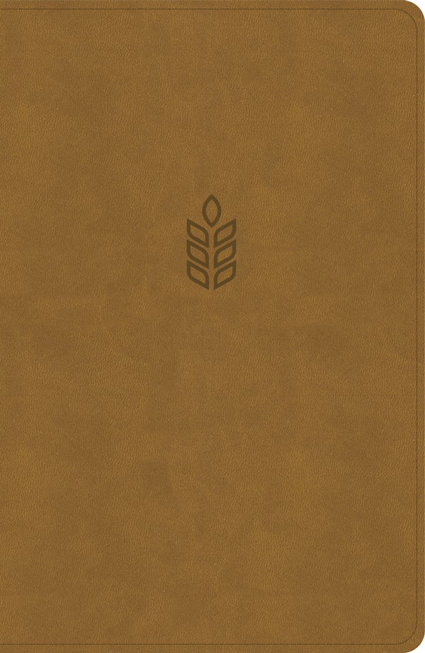 Cover image for CSB Personal Size Giant Print Bible, Camel Suedesoft Leathertouch, Indexed, isbn: 9798384525295