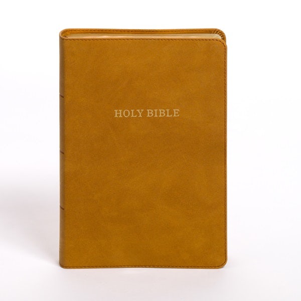 Cover image for KJV Personal Size Giant Print Bible, Camel Suedesoft Leathertouch, isbn: 9798384525325