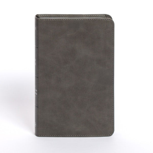 Cover image for NASB Personal Size Bible, Charcoal Leathertouch, isbn: 9798384525370