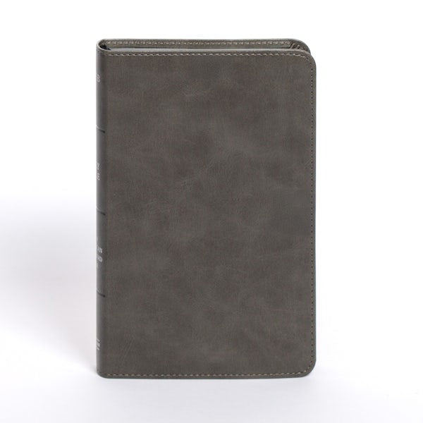Cover image for NASB Personal Size Bible, Charcoal Leathertouch, isbn: 9798384525370