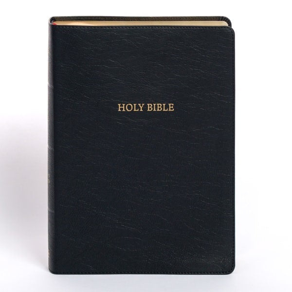 Cover image for NASB Super Giant Print Reference Bible, Black Leathertouch, Indexed, isbn: 9798384525394