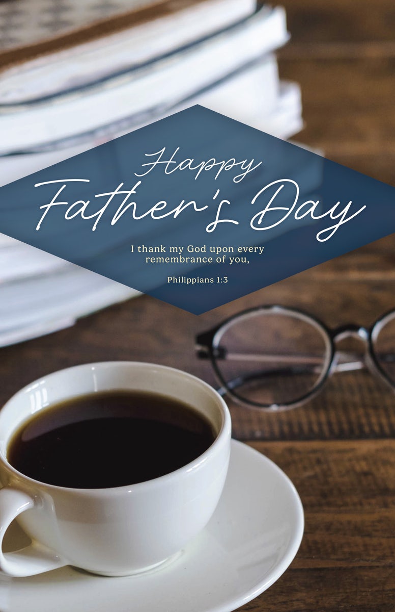Cover image for Father's Day Bulletin: Happy Father's Day 2026 (Package of 100), isbn: 9798384527015