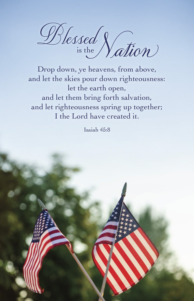 Cover image for Patriotic Bulletin: Created It (Package of 100), isbn: 9798384527039