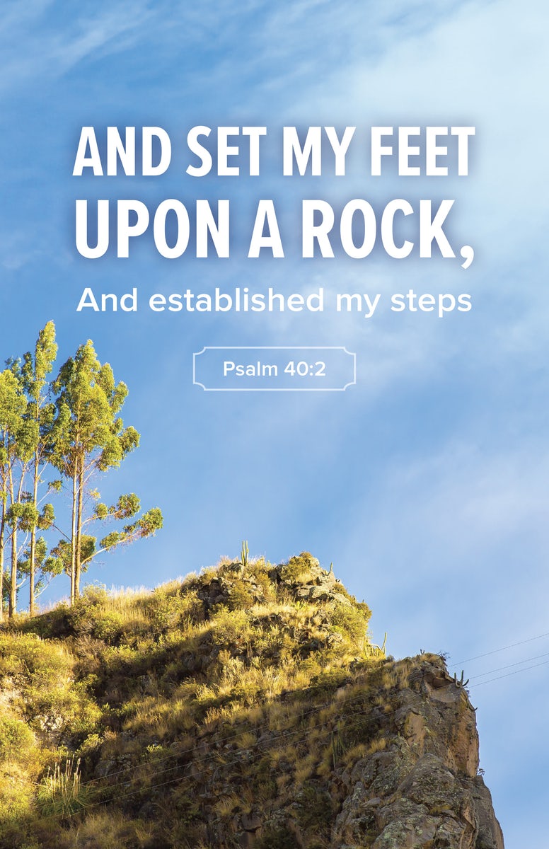 Cover image for General Worship Bulletin: Set My Feet (Package of 100), isbn: 9798384527077