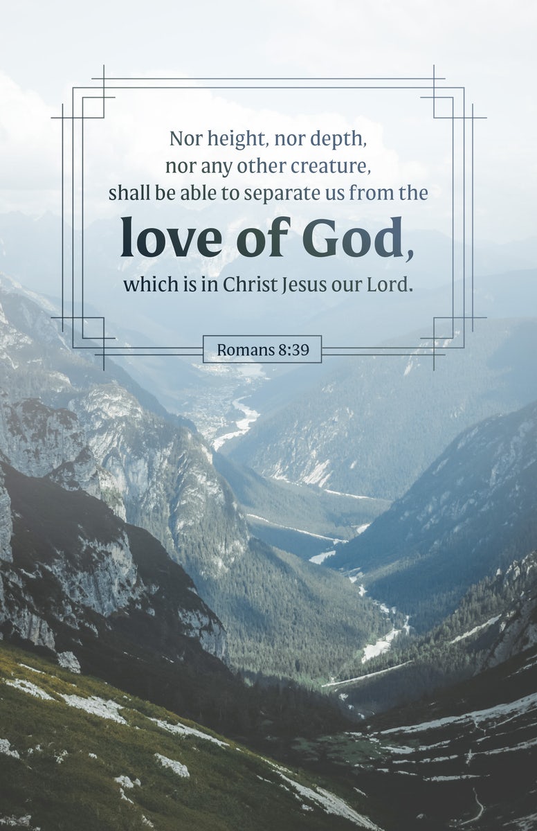 Cover image for General Worship Bulletin: Love of God (Package of 100), isbn: 9798384527213