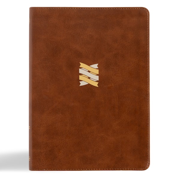 Cover image for CSB Connecting Scripture New Testament, Brown Leathertouch, isbn: 9798384533207