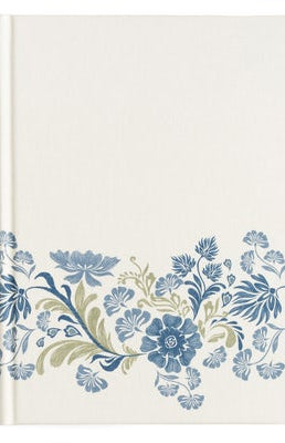 Cover image for CSB Notetaking Bible, Large Print Edition, Cream Floral Cloth Over Board, isbn: 9798384533405