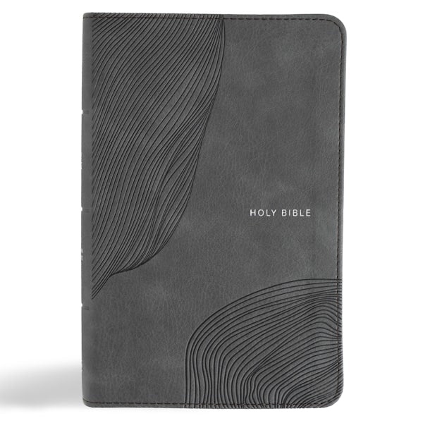 Cover image for CSB Single-Column Compact Bible, Digital Study Edition, Charcoal Leathertouch, isbn: 9798384533450