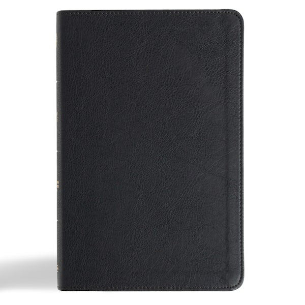 Cover image for CSB Thinline Bible, Anglicised Edition, Black Leathertouch, isbn: 9798384533528