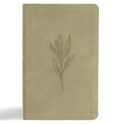 Cover image for KJV Single-Column Personal Size Bible, Sage Suedesoft Leathertouch, isbn: 9798384533573