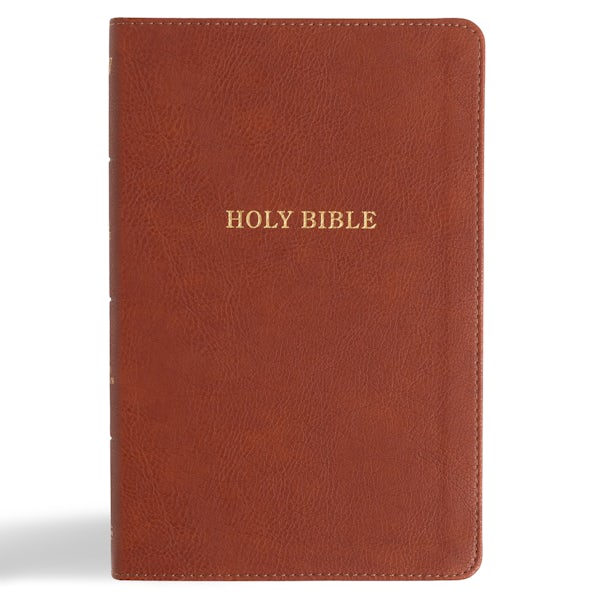 Cover image for KJV Thinline Bible, Burnt Sienna Leathertouch, isbn: 9798384533634