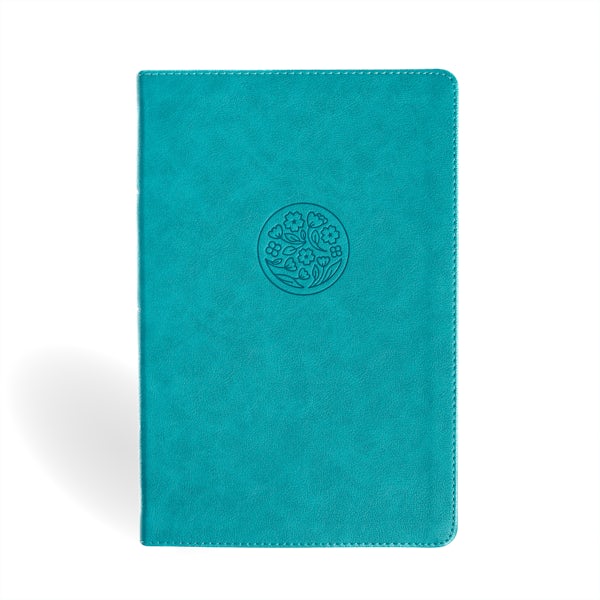 Cover image for NASB Giant Print Reference Bible, Teal Leathertouch, Indexed, isbn: 9798384533702