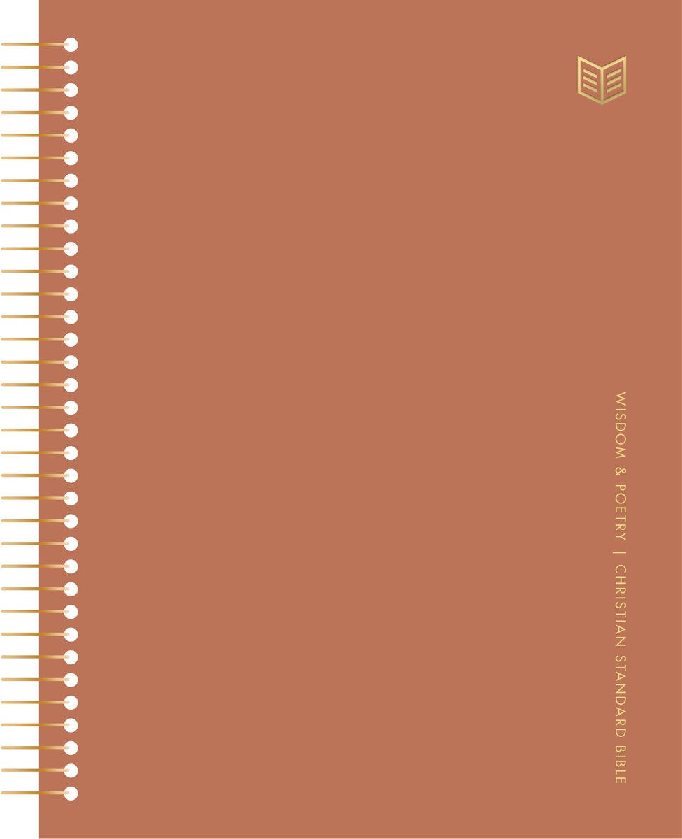 Cover image for CSB She Reads Truth Spiral Bound Notetaking Bible, Wisdom & Poetry, Hardcover, isbn: 9798384536543