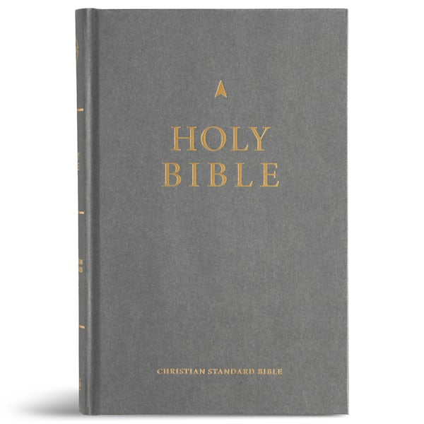 Cover image for CSB Church Bible, Charcoal Hardcover, isbn: 9798384540298