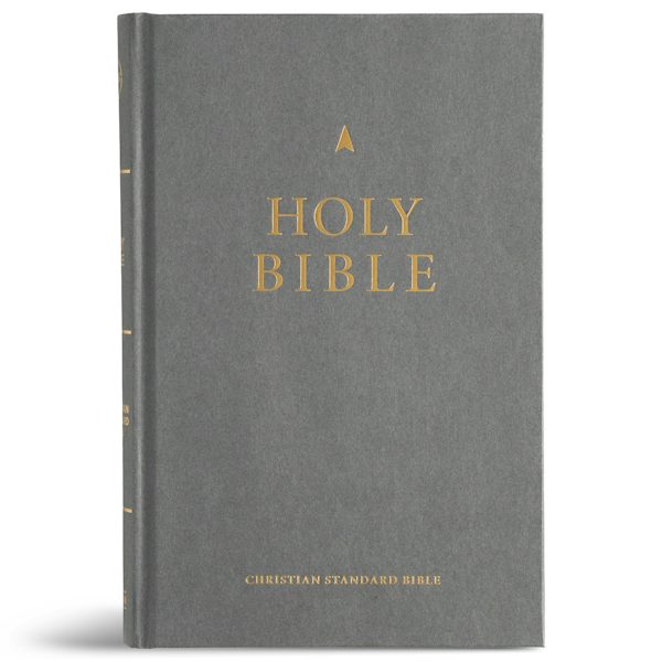Cover image for CSB Church Bible, Charcoal Hardcover, isbn: 9798384540298