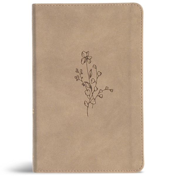 Cover image for CSB Personal Size Bible, Digital Study Edition, Earth Suedesoft Leathertouch, isbn: 9798384540410