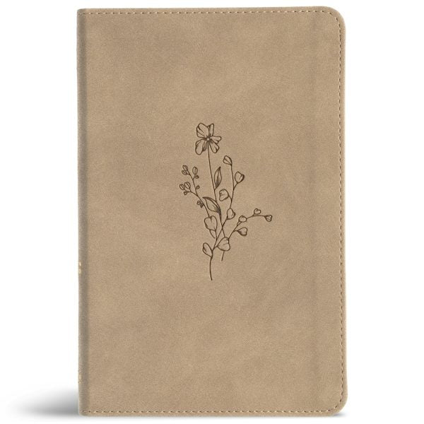 Cover image for CSB Personal Size Bible, Digital Study Edition, Earth Suedesoft Leathertouch, isbn: 9798384540410