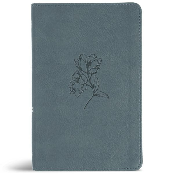 Cover image for CSB Personal Size Bible, Digital Study Edition, Blue Leathertouch, isbn: 9798384540427