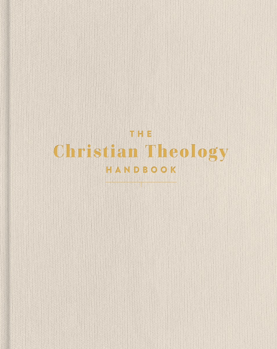 Cover image for The Christian Theology Handbook, Cream Cloth Over Board, isbn: 9798384540656