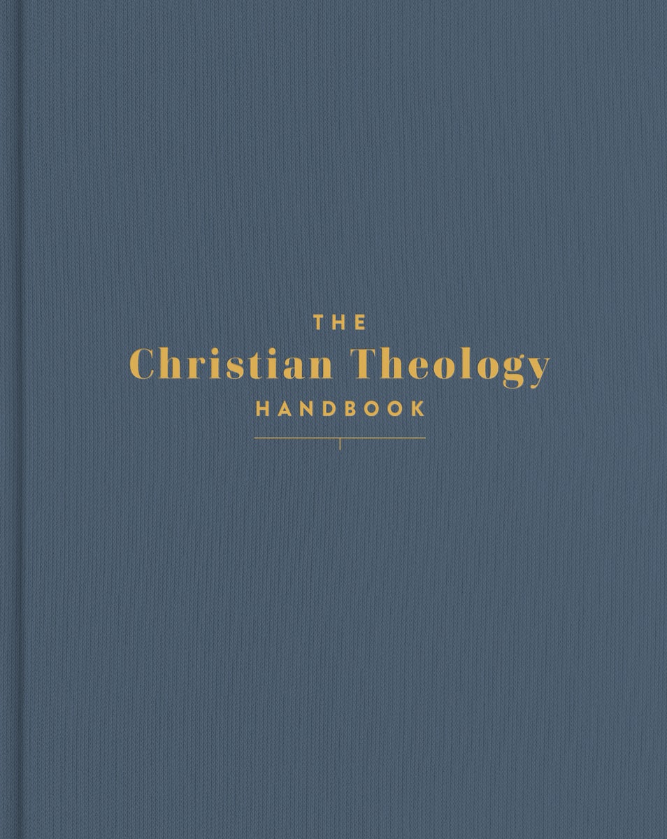 Cover image for The Christian Theology Handbook, Denim Cloth Over Board, isbn: 9798384540663