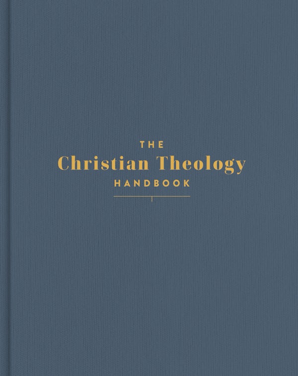 Cover image for The Christian Theology Handbook, Denim Cloth Over Board, isbn: 9798384540663