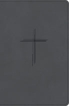 Cover image for CSB Personal Size Giant Print Bible, Digital Study Edition, Charcoal Suedesoft Leathertouch, Indexed, isbn: 9798384540724