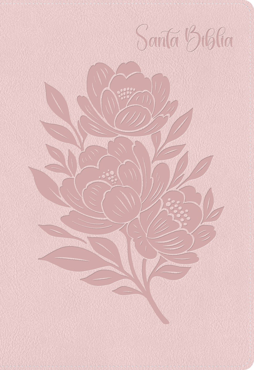 Cover image for Rvr 1960 Biblia Para Regalos Y Premios, Rosa Pétalo, Símil Piel, isbn: 9798384542889