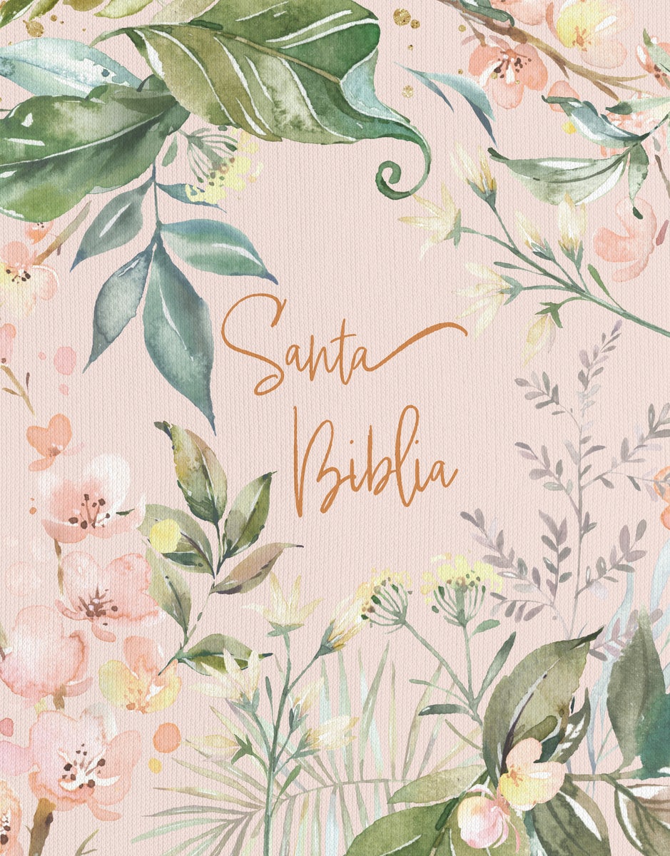 Cover image for Rvr 1960 Biblia de Apuntes Aviva Nuestros Corazones, Floral, Tela Sobre Tapa Dura, isbn: 9798384542902