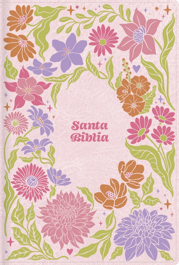 Cover image for Rvr 1960 Biblia Letra Grande, Tama�o Manual, Rosa Jard�n, S�mil Piel Con �ndice, isbn: 9798384542988