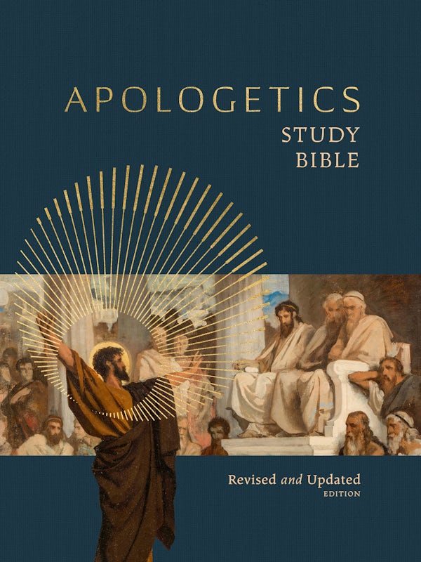 Cover image for CSB Apologetics Study Bible, Revised & Updated, Easy-To-Read Optimal Type Hardcover, isbn: 9798384545729