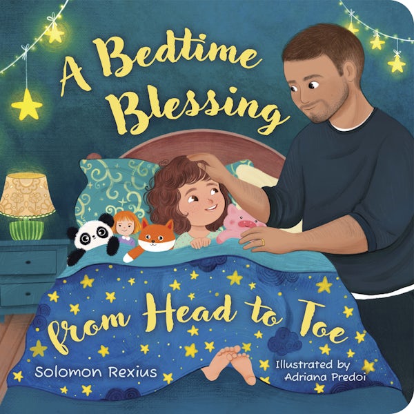 Cover image for A Bedtime Blessing from Head to Toe, isbn: 9798384545903