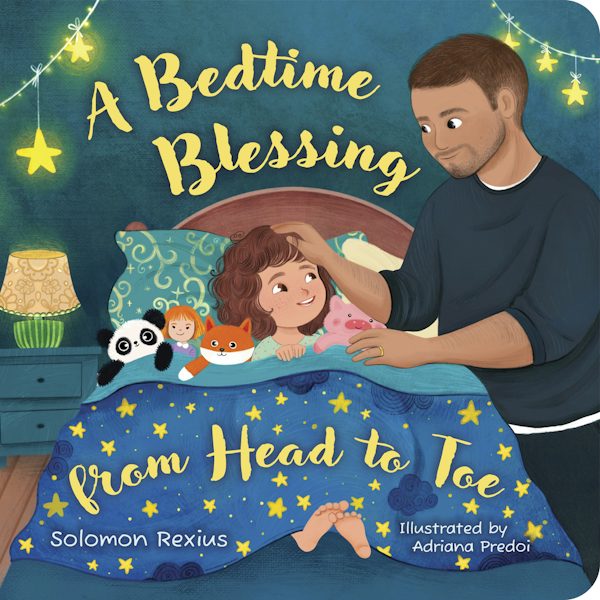 Cover image for A Bedtime Blessing from Head to Toe, isbn: 9798384545903