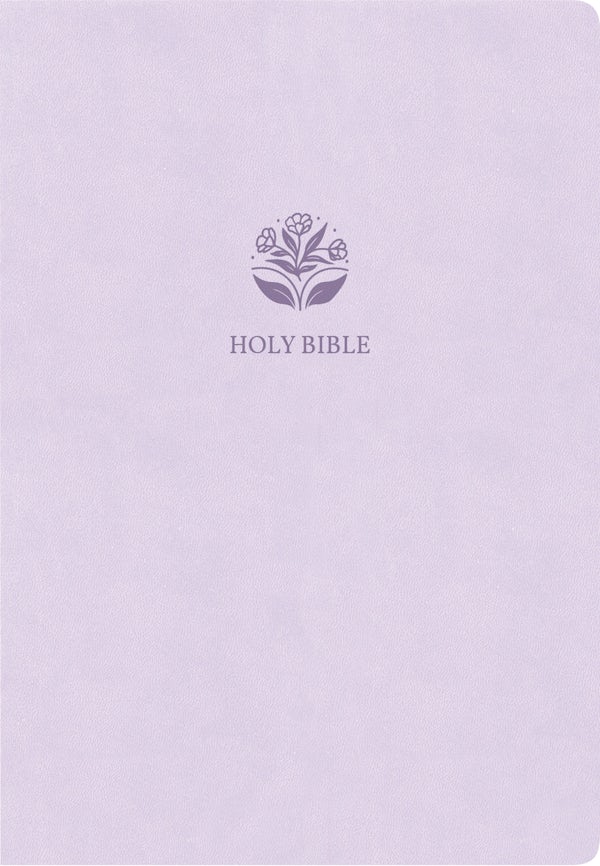 Cover image for KJV Large Print Compact Reference Bible, Lavender Leathertouch, isbn: 9798384546139