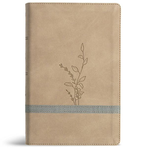 Cover image for KJV Large Print Personal Size Reference Bible, Earthen Suedesoft Leathertouch, Indexed, isbn: 9798384546153